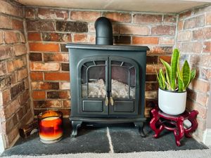 Fireplace- click for photo gallery